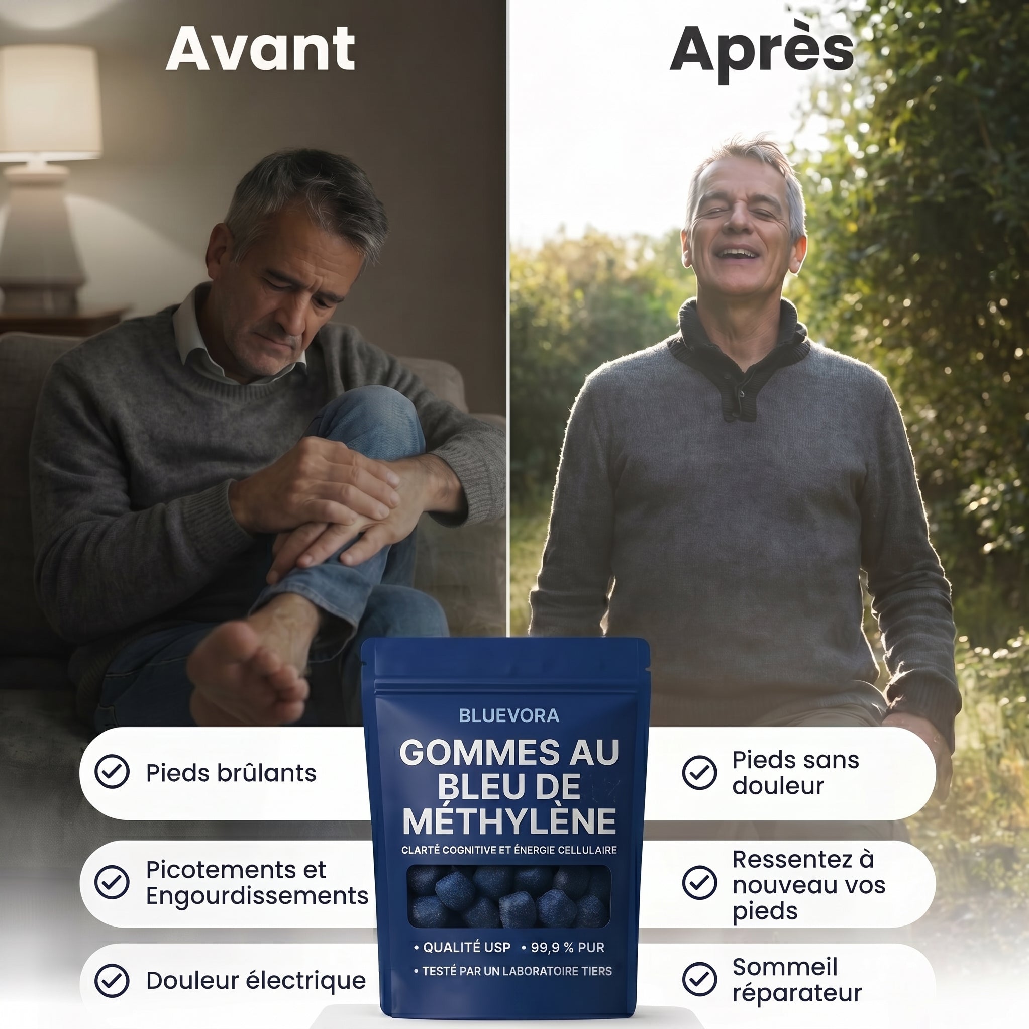 Bluevora® - Gummies au Bleu de Methylène (