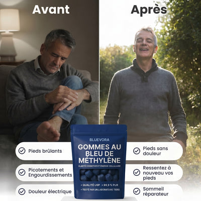 Bluevora® - Gummies au Bleu de Methylène (