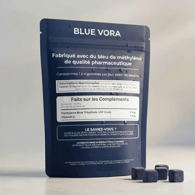 Bluevora® - Gummies au Bleu de Methylène (
